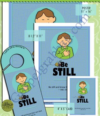 Character Be's: Be Still