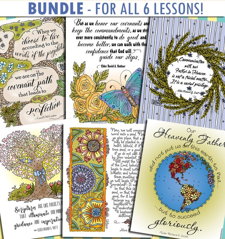 ColorQuotes: Come Follow Me: May - Bundle