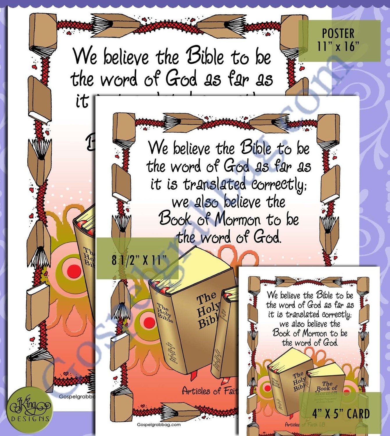 Scripture Poster: Articles of Faith 08