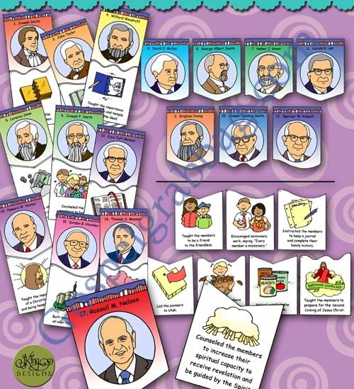 Follow the Latter-day Prophets: Puzzle Match Game