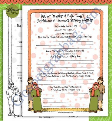 Faith 2 Personal Progress: Principles of Faith Taught by Mothers of Helaman's Stripling Warriors