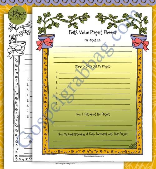 Faith Value Project Planner