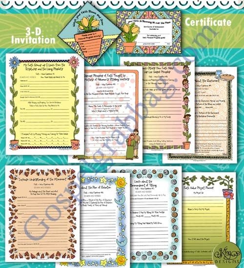 Faith Personal Progress BUNDLE