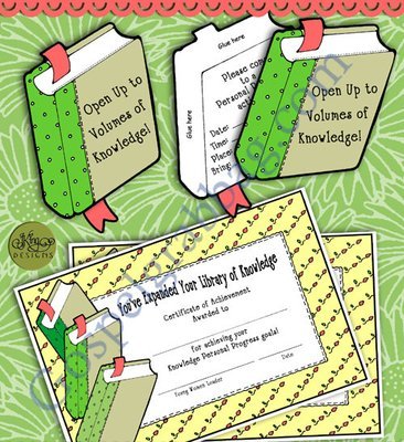 Knowledge Personal Progress: Invitation and Certificate