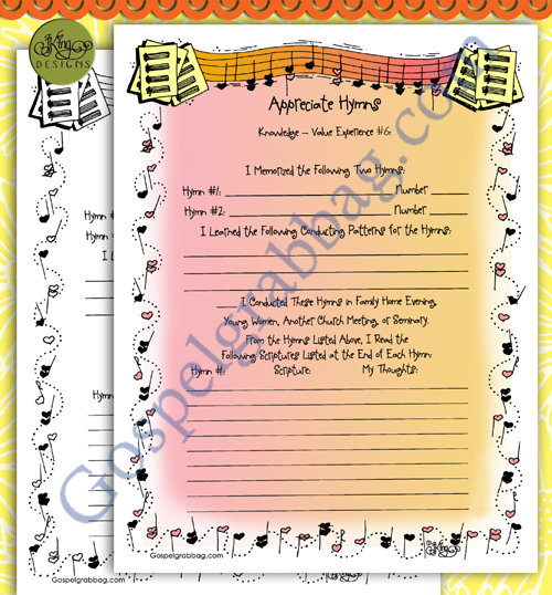 Knowledge 6 Personal Progress: Favorite Hymn