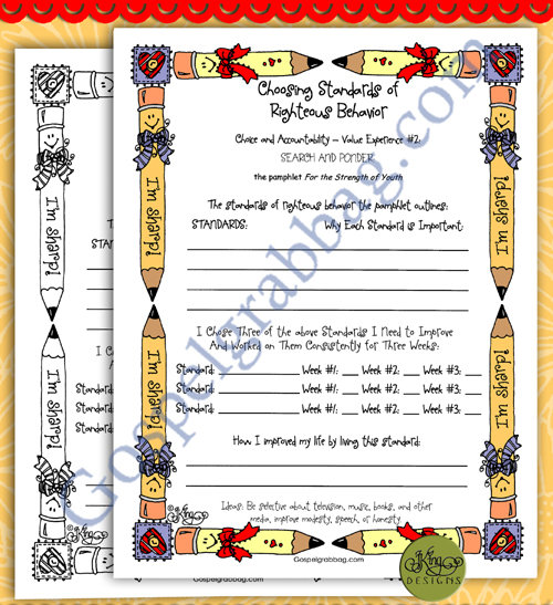 Choice &amp; Accountability 2 Personal Progress: Righteous Behavior