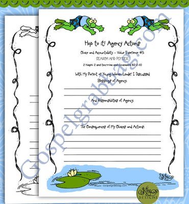 Choice & Accountability 3 Personal Progress: Agency Actions