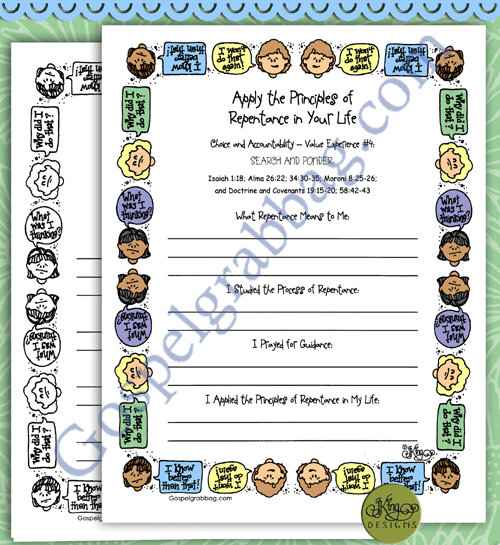 Choice &amp; Accountability 4 Personal Progress: Repentance