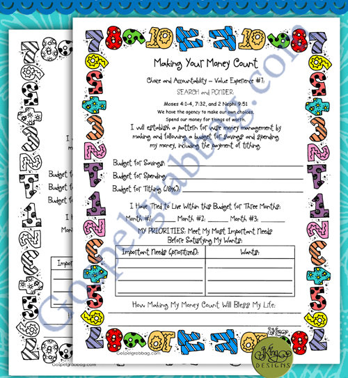 Choice &amp; Accountability 7 Personal Progress: Manage Money