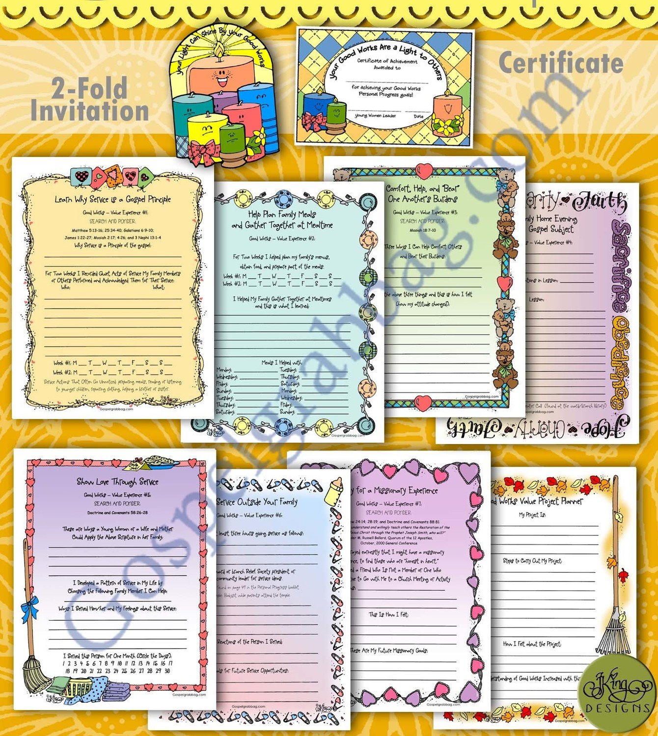 Good Works Personal Progress BUNDLE