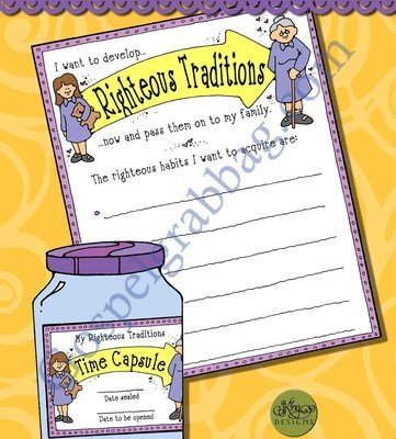 Righteous Traditions Time Capsule