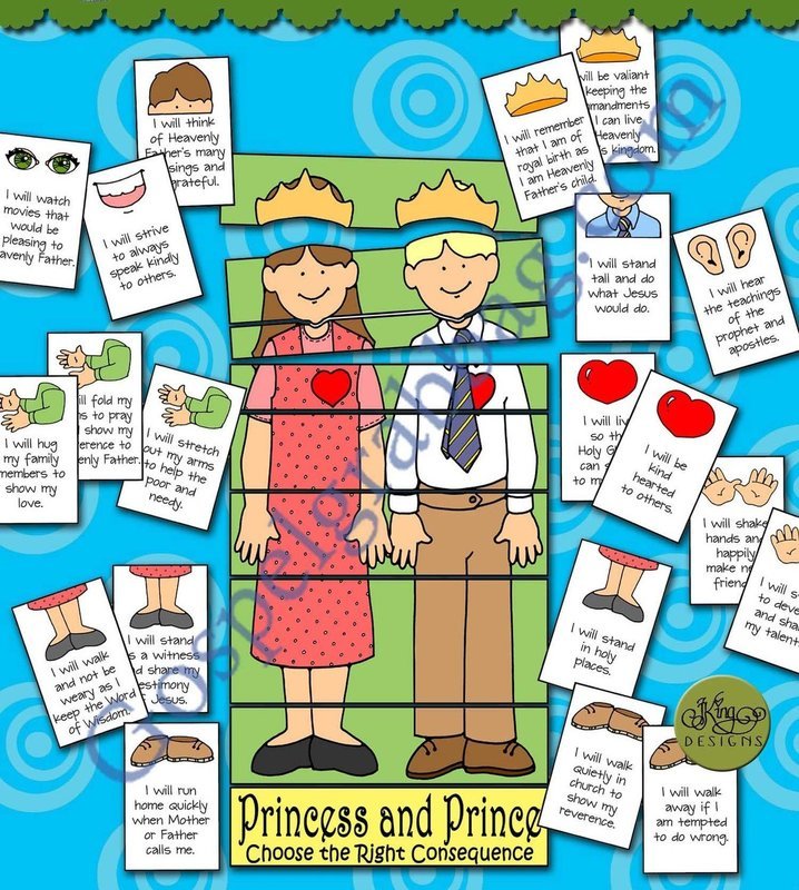 Build a True Princess and Prince: Choose the Right Consequences puzzle