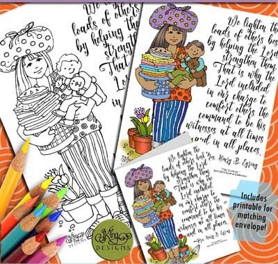 ColorQuotes: BE A LIGHT &amp; A WITNESS. "We lighten the loads of others ... comfort ... be His witnesses ..."