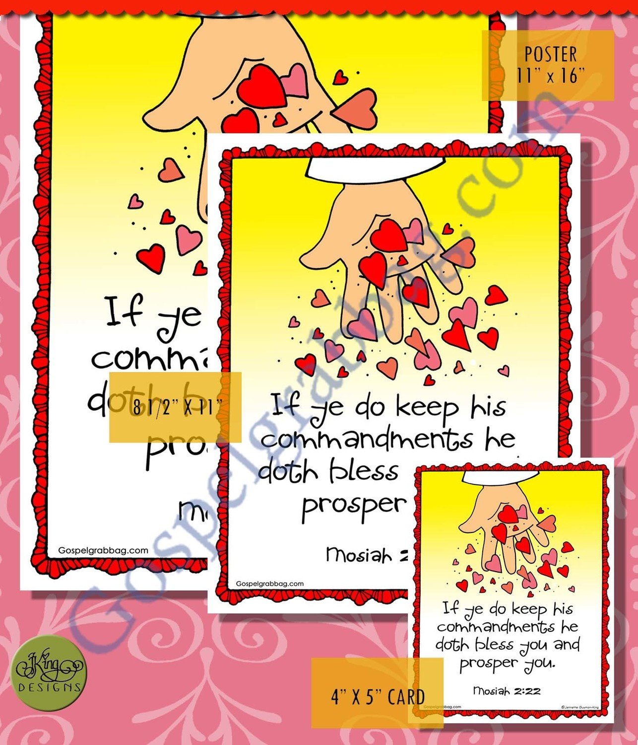 Scripture Poster: Mosiah 2:22