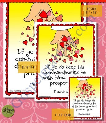 Scripture Poster: Mosiah 2:22