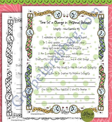 Integrity 2 Personal Progress: Personal Integrity