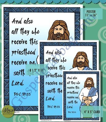 Scripture Poster: D&amp;C 84:35
