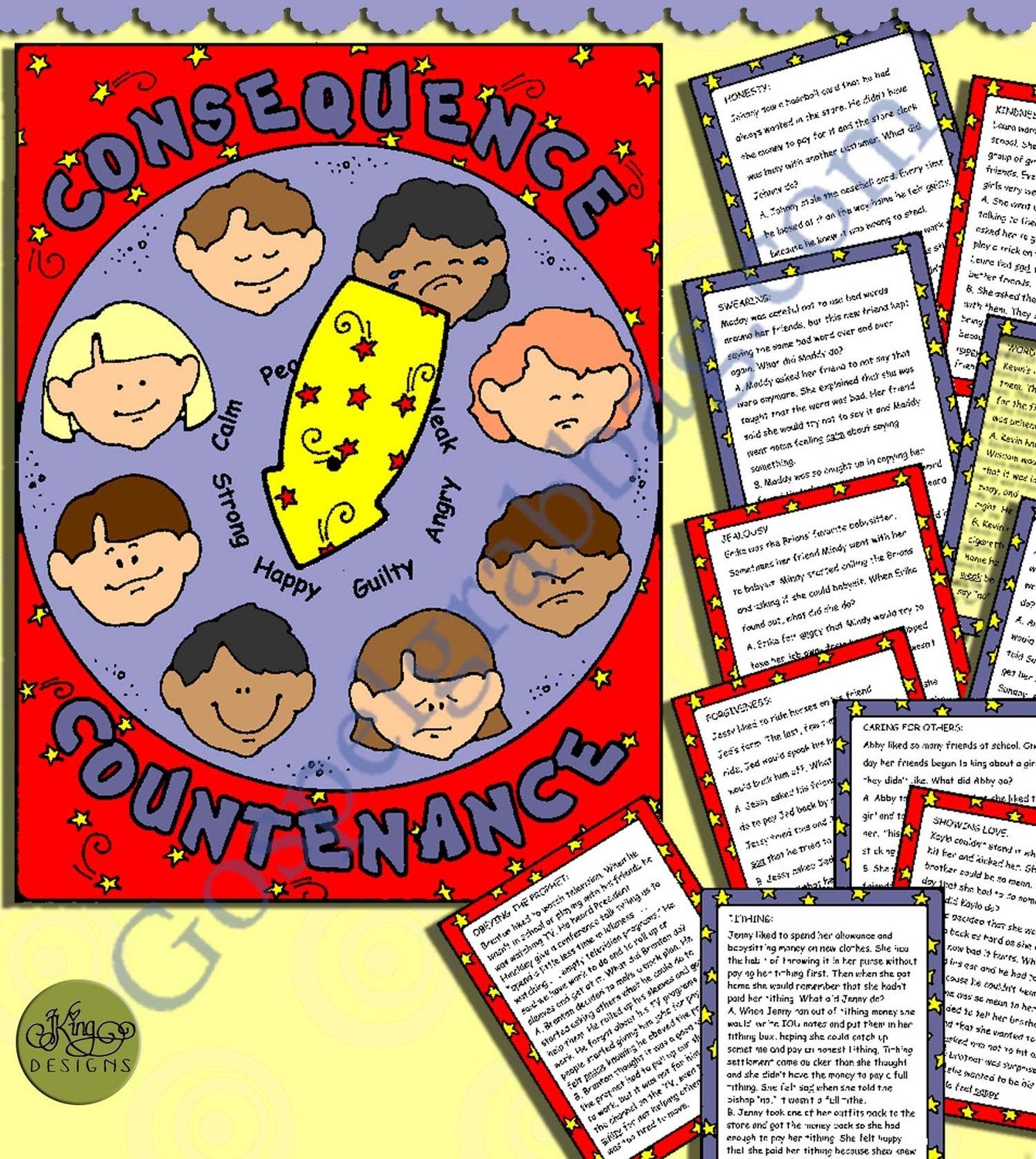 I Am Free to Choose the Right. Consequence Countenance Game