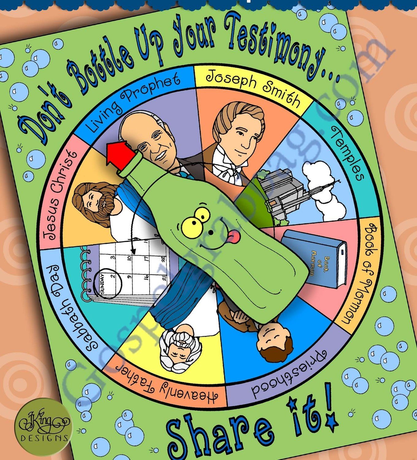 Don&#39;t Bottle Up Your Testimony; Share it! Spin-the-Bottle