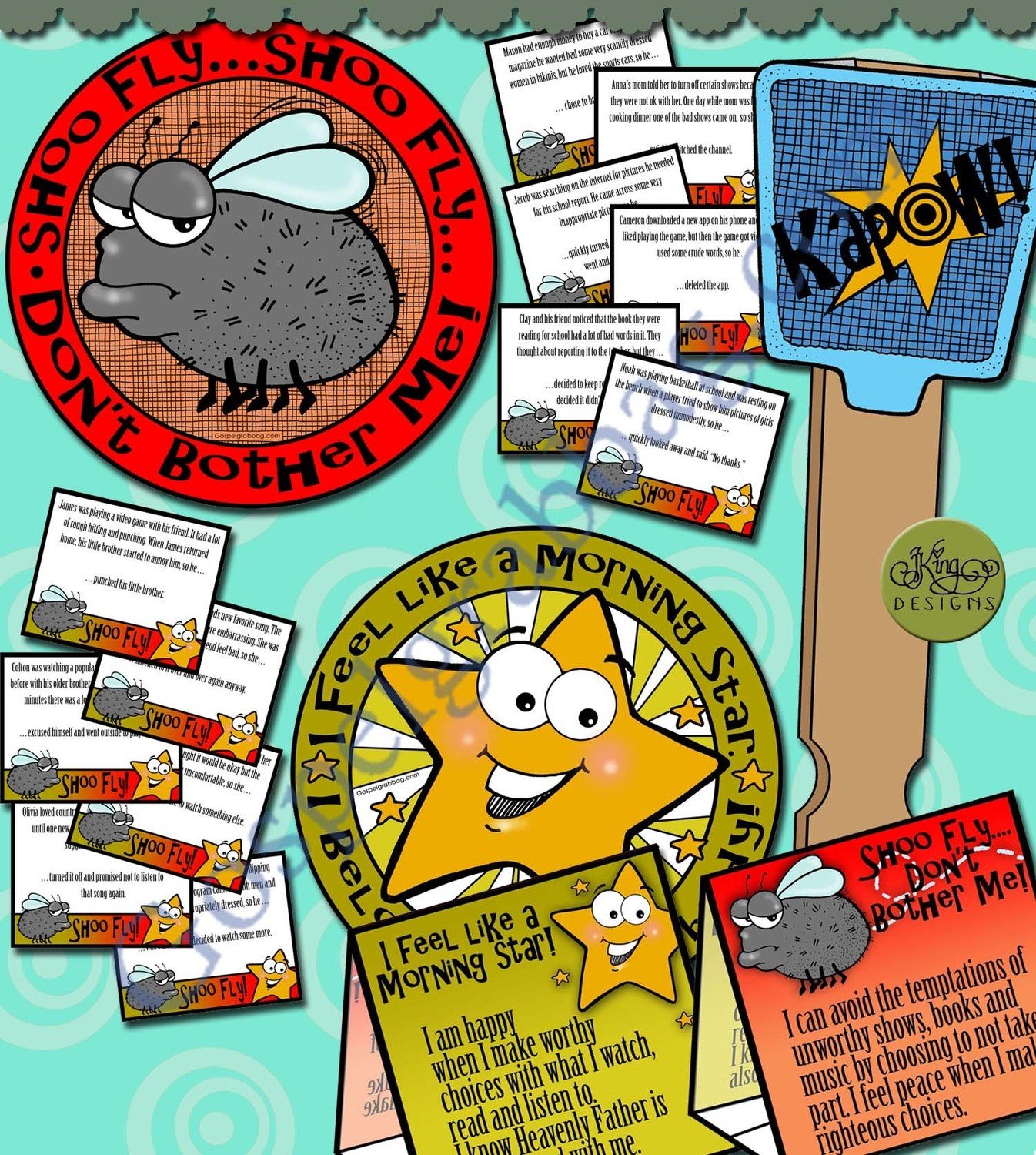 Shoo Fly Don&#39;t Bother Me! Media Choices Swat Game