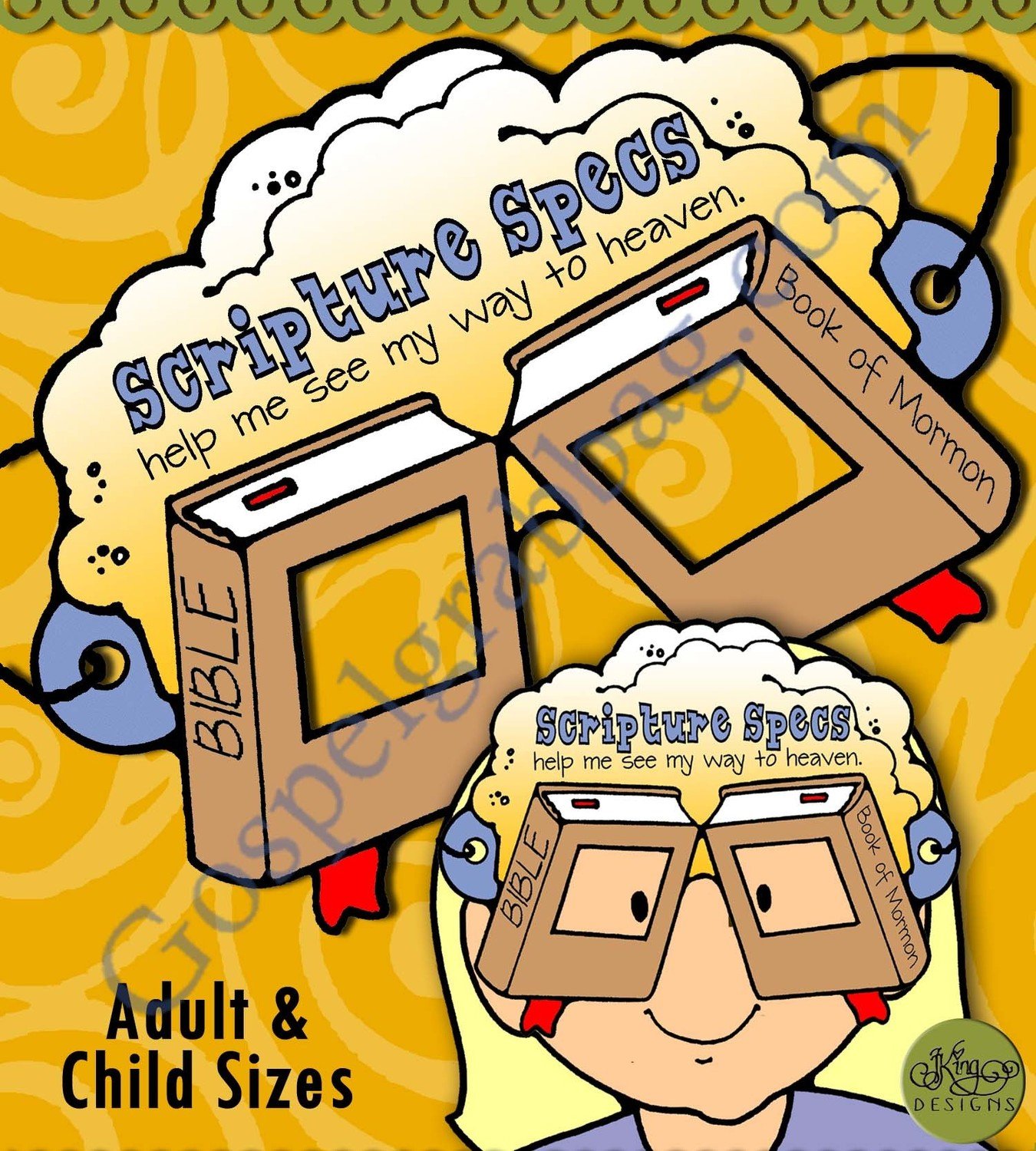 Scripture Specs reading glasses Book of Mormon / Bible