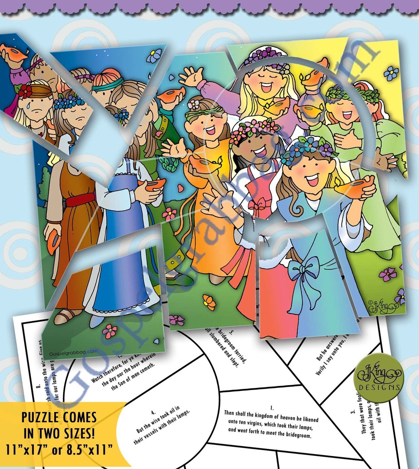 I Need My Own Testimony: Parable of the 10 Virgins story puzzle