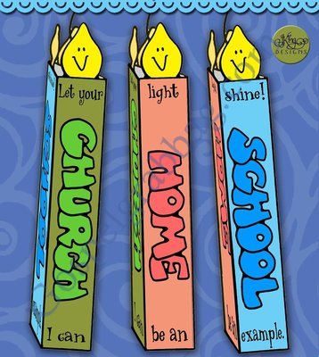 ​Let Your Light Shine! Example Candle Mobile