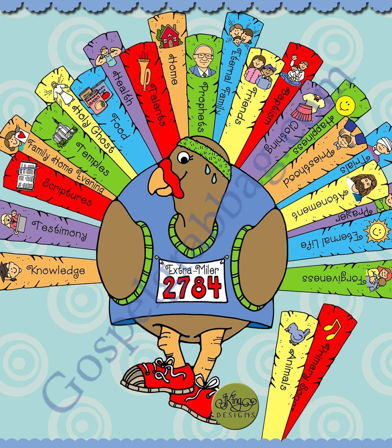 Don&#39;t Just Gobble Up Blessings: Thankful Turkey