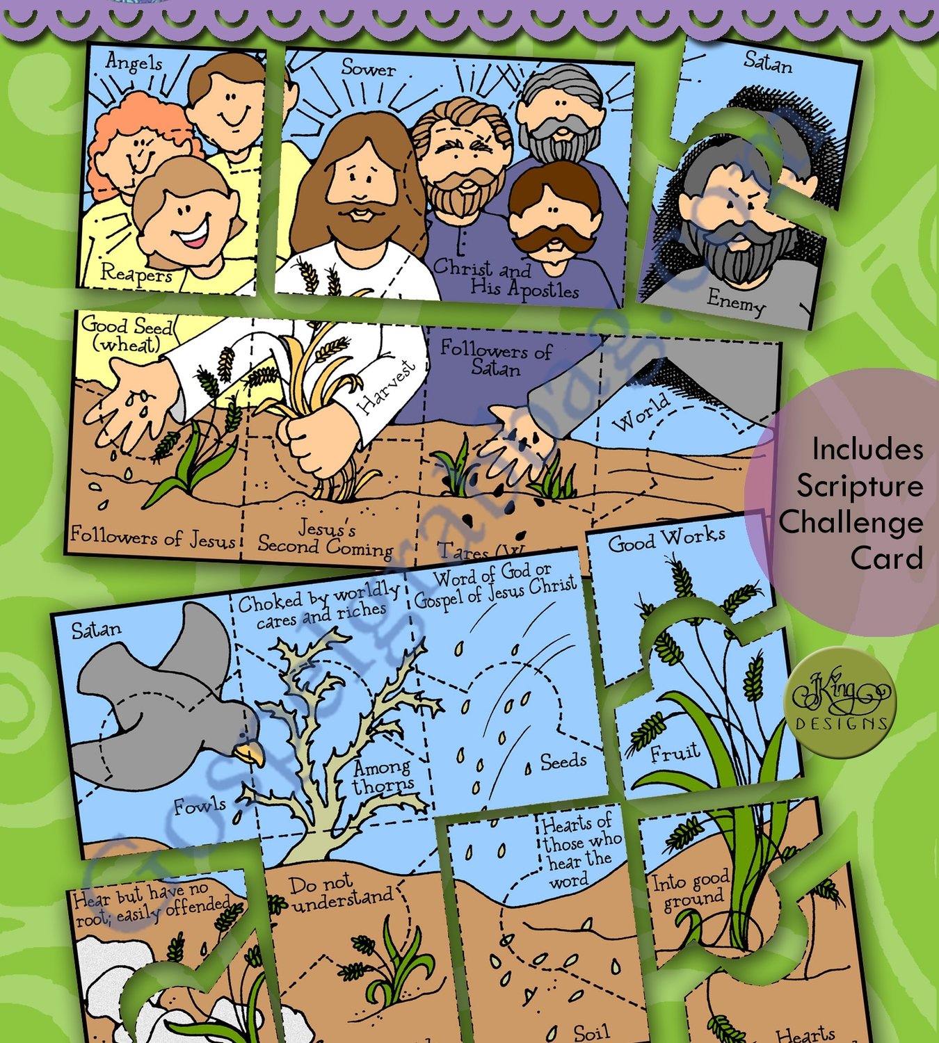 PUZZLING PARABLES: Parable of the Sower / Parable of the Wheat &amp; the Tares