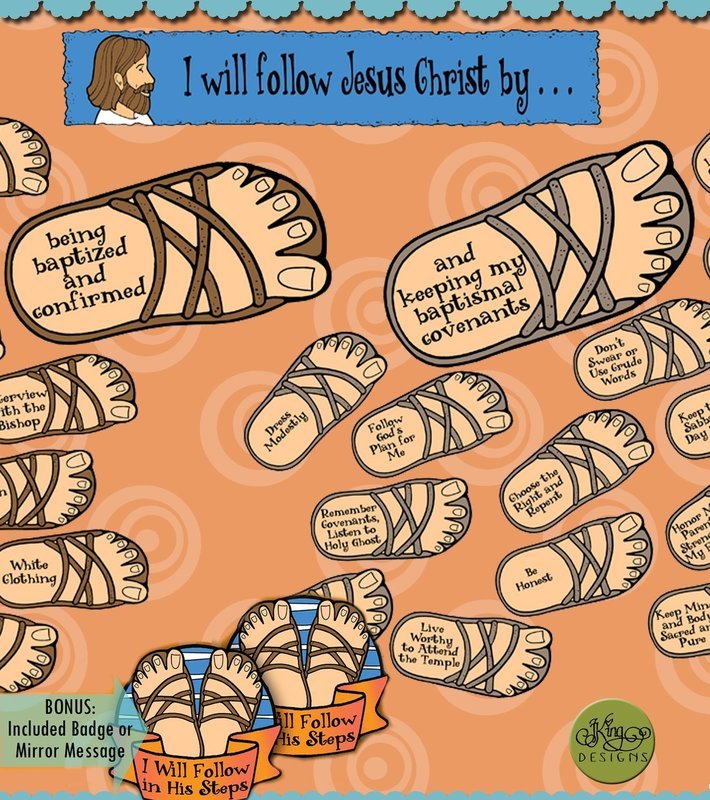 Follow In His Steps - Baptism and Covenants Walkabout