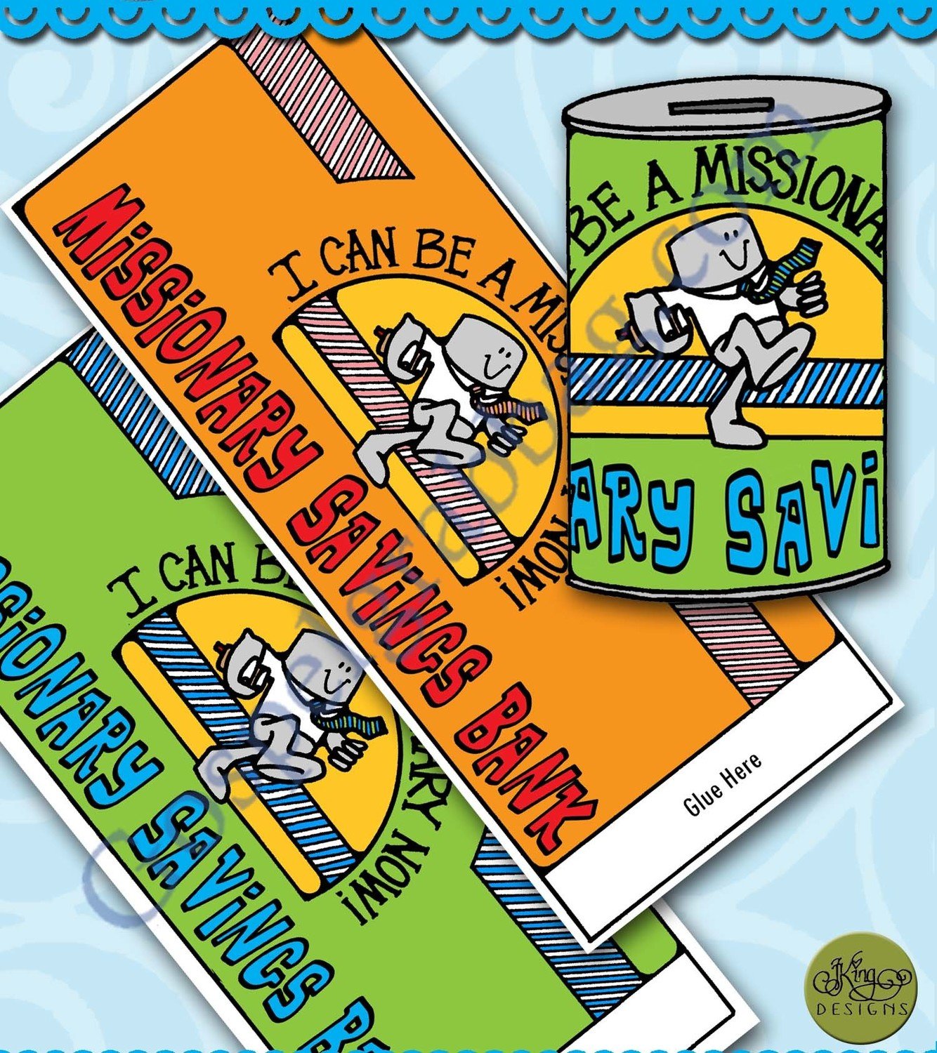 I Can Be a Missionary Now savings bank
