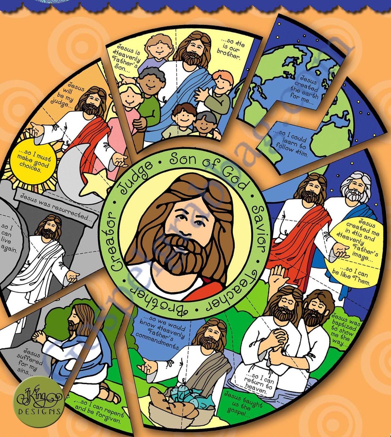 Mission of Jesus Christ puzzle