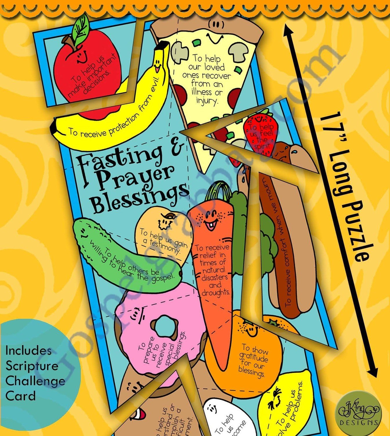Fasting &amp; Prayer Blessings puzzle