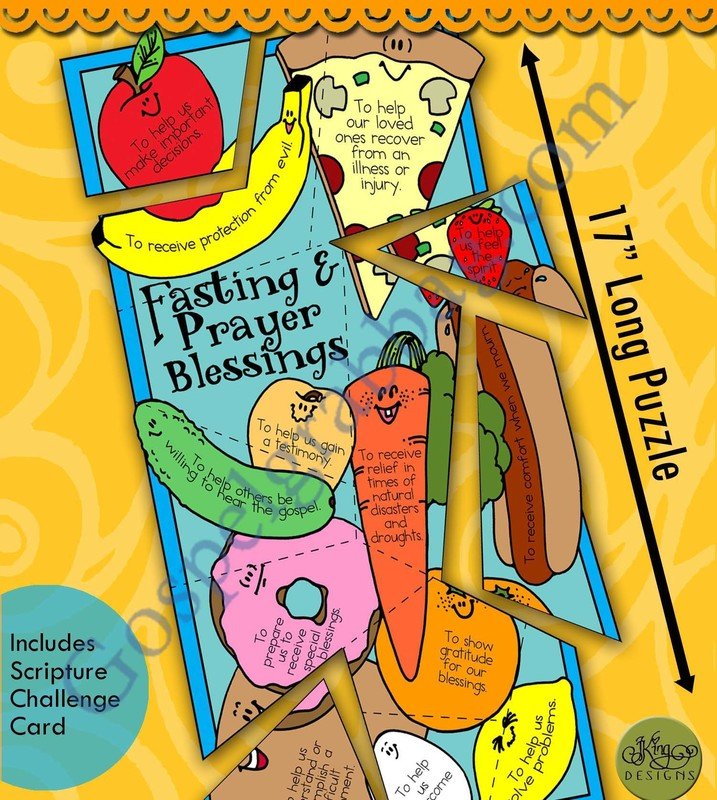 Fasting &amp; Prayer Blessings puzzle