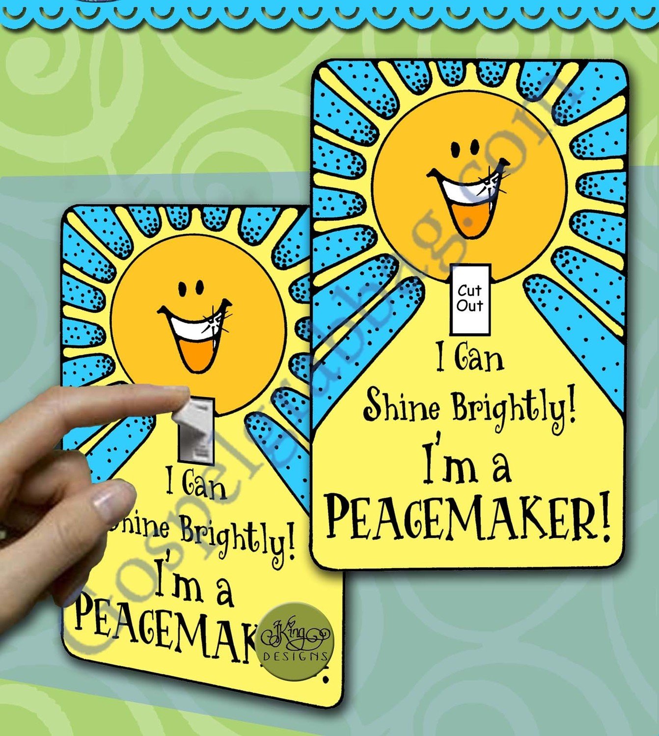 I&#39;m a Peacemaker light switch cover