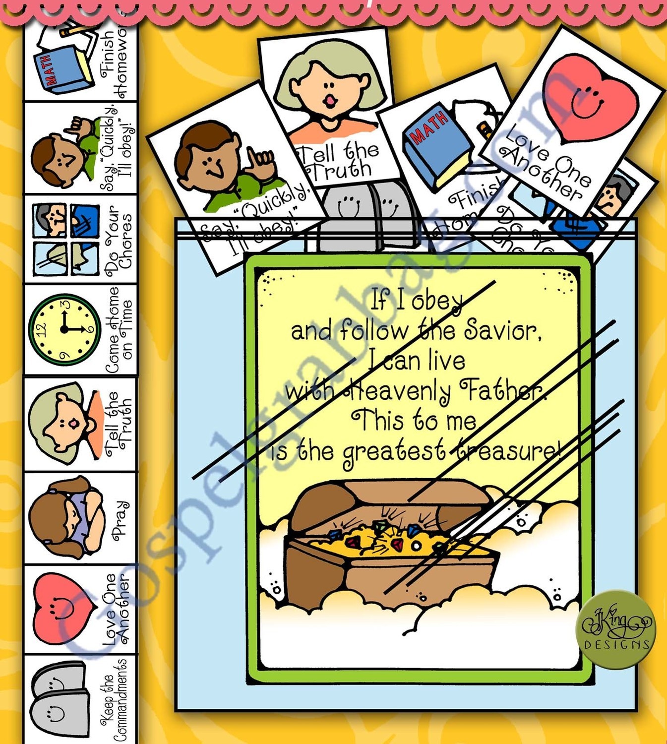 Heavenly Treasure Hunt &amp; Match Game