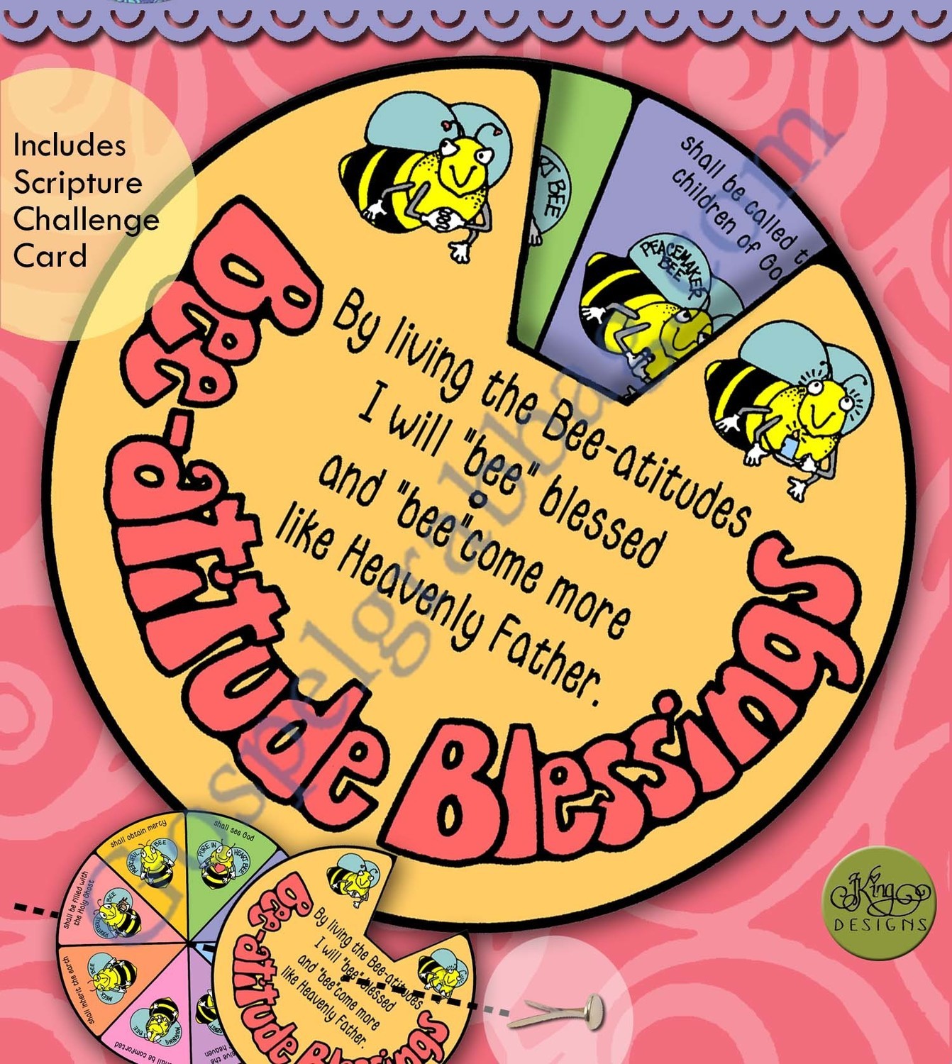 Beatitude Blessings Wheel
