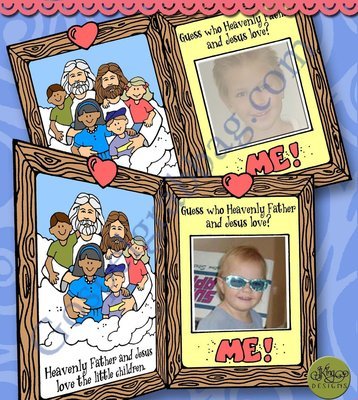 Guess Who Loves Me? mirror or frame (Lesson 4)