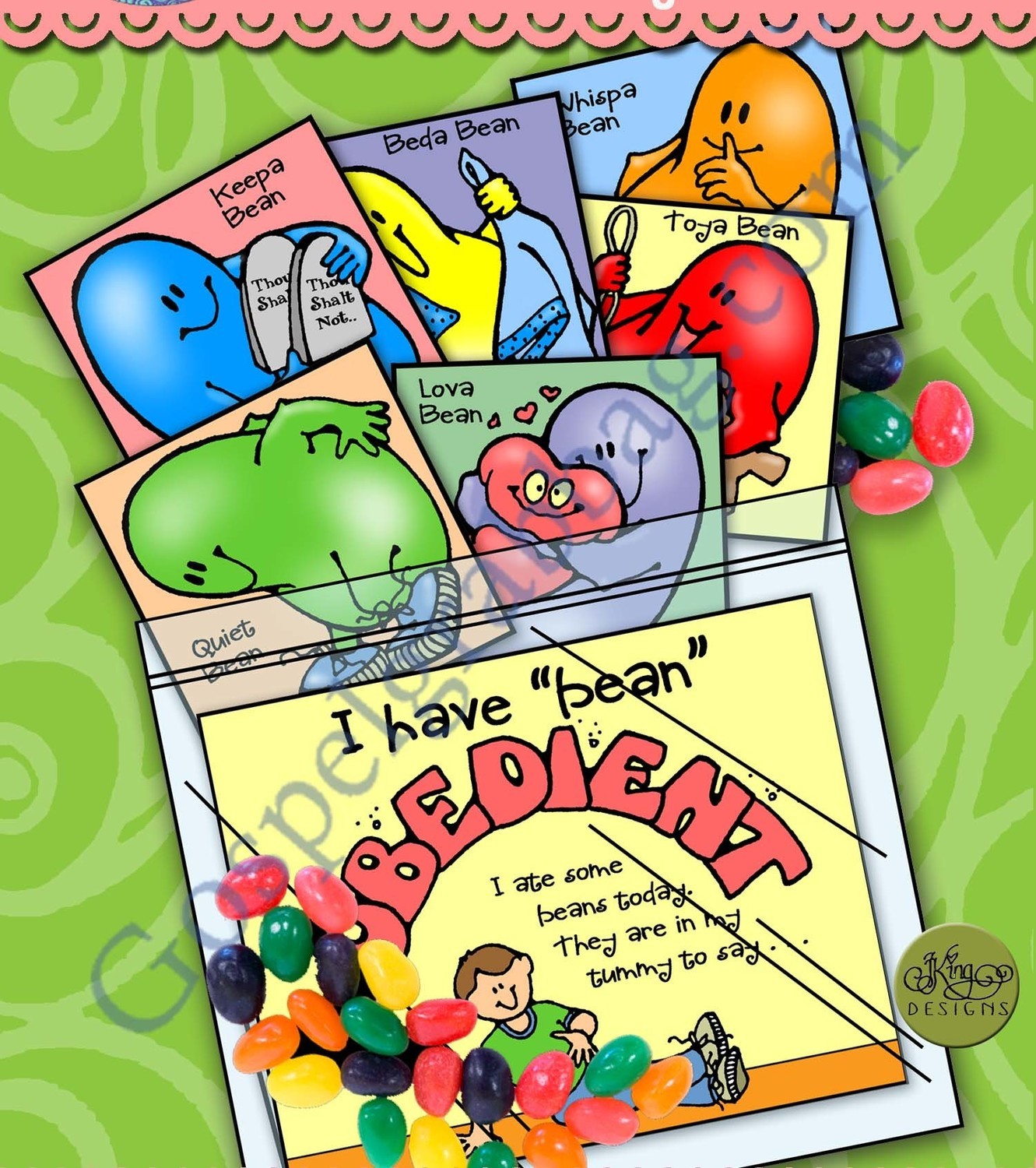 I Have "Bean" Obedient beanbag game