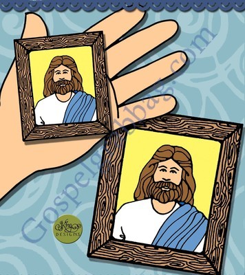 Jesus Loves Me! sacrament mini portrait (Lesson 27)