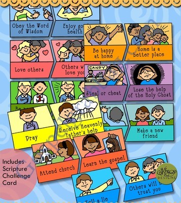 COMMANDMENTS: Choices and Consequences match game