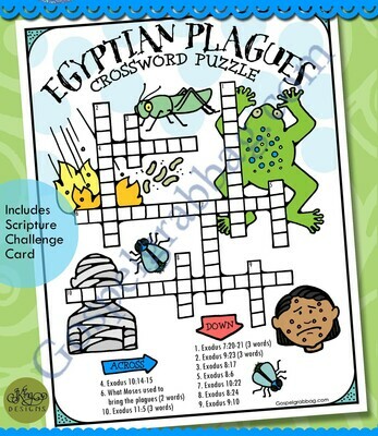 Egyptian Plagues crossword puzzle