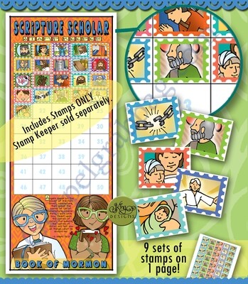 Scripture ScholarJune Stamps (Book of Mormon)