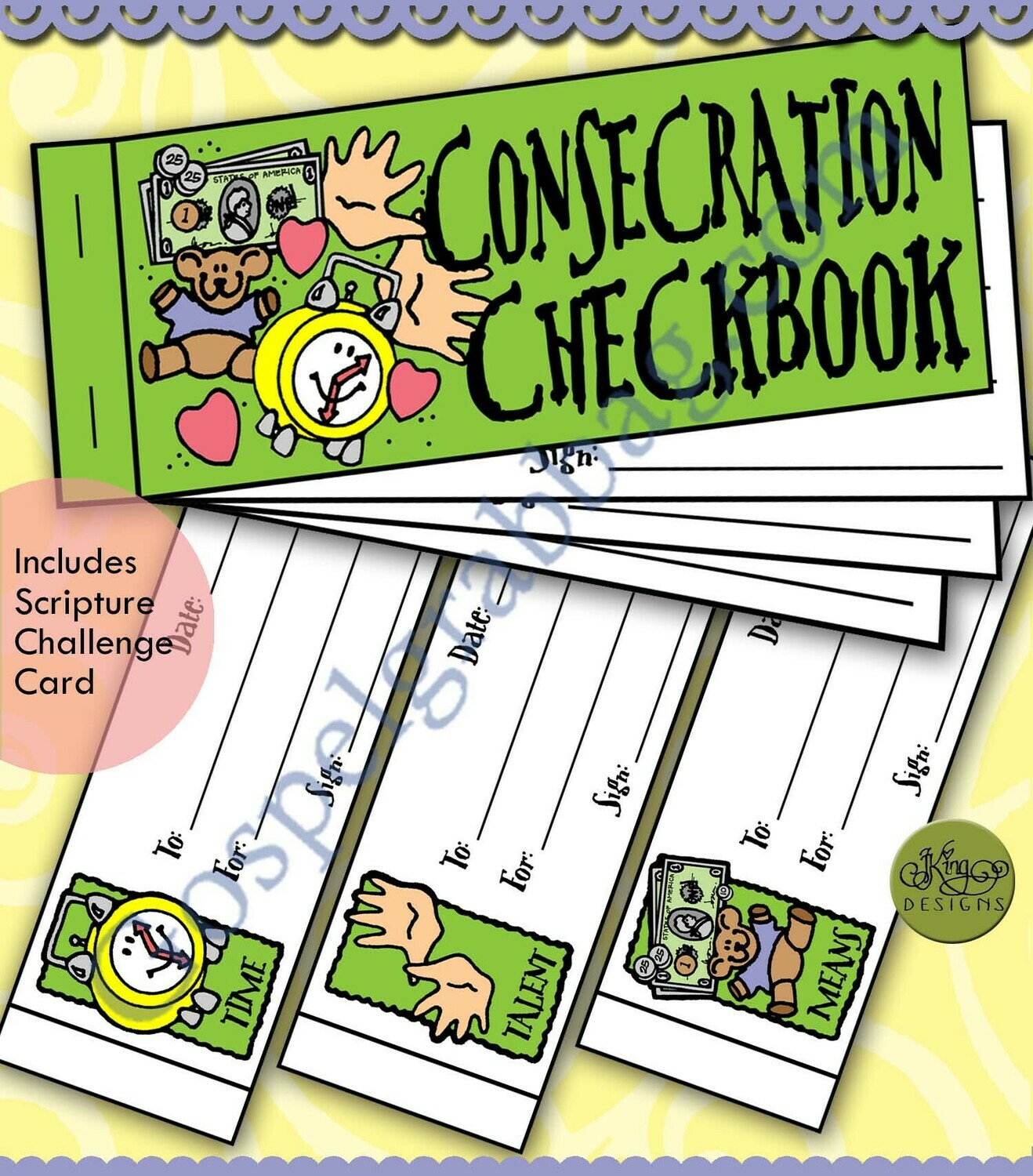 Law of Consecration Checkbook