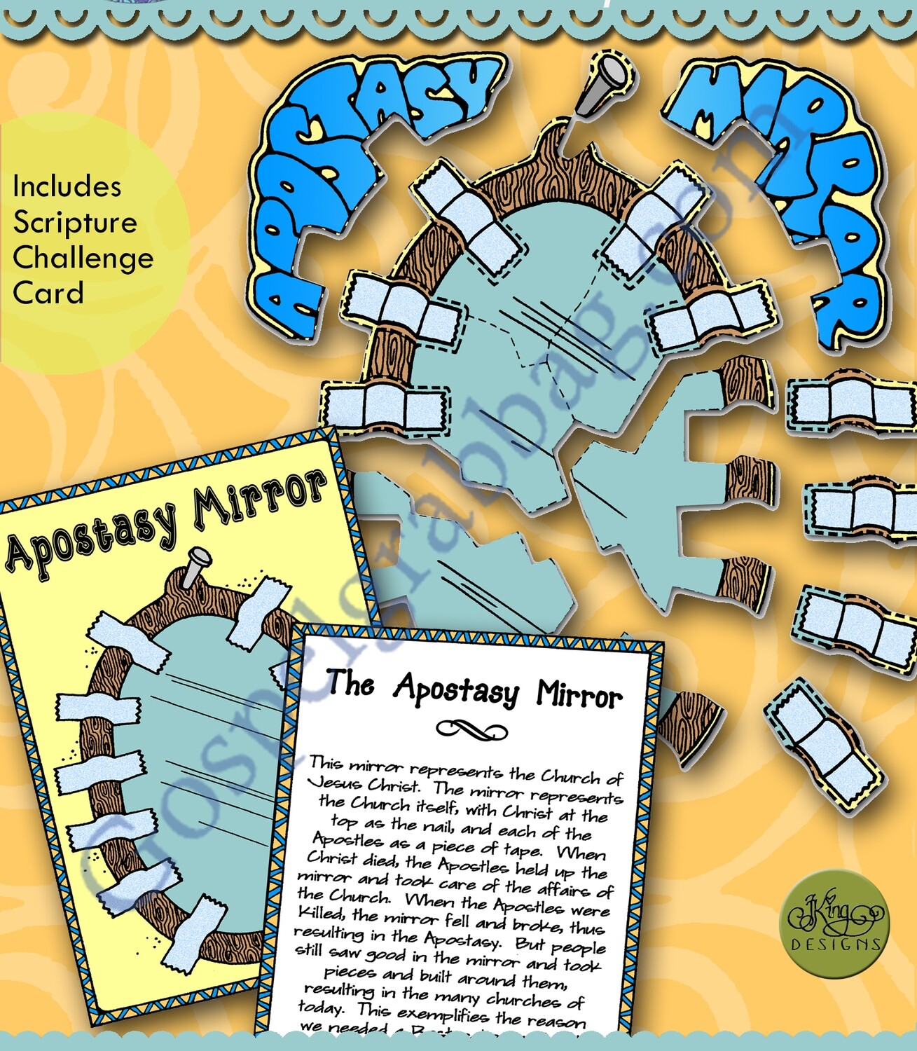 Apostasy Mirror teaching tool (about the Restoration)