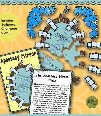 Apostasy Mirror teaching tool (about the Restoration)