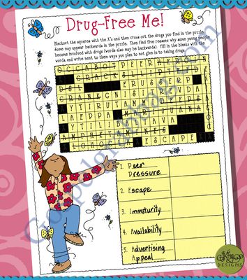Drug-Free Me! puzzle