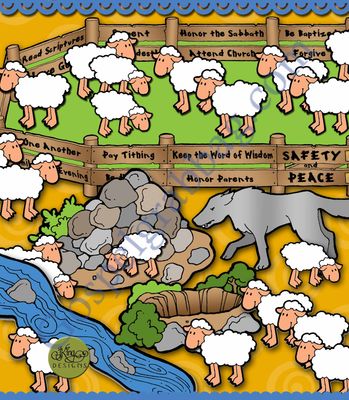 Keeping Inside the Fence (Commandments Keep us Safe QUIZ)