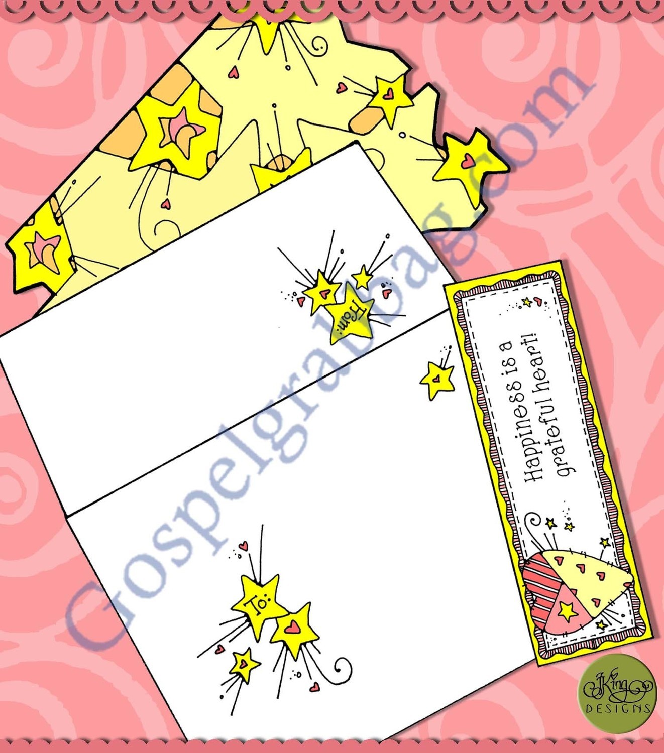 Grateful Heart bookmark and gratitude card Grateful Heart bookmark and gratitude card