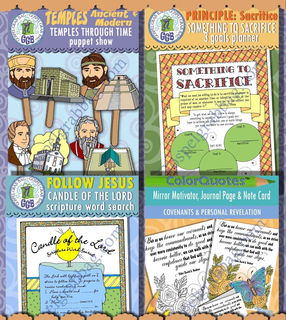 Sunday School Class "Holiness to the Lord?" May (week 2) BUNDLE